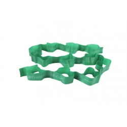CLX Thera Band - 11 loopów, kolor: zielony, opór: mocny